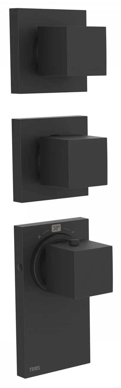Термостат для душа Tres Block System 20625499NM