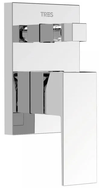 Смеситель для душа и ванны Tres Cuadro 106180