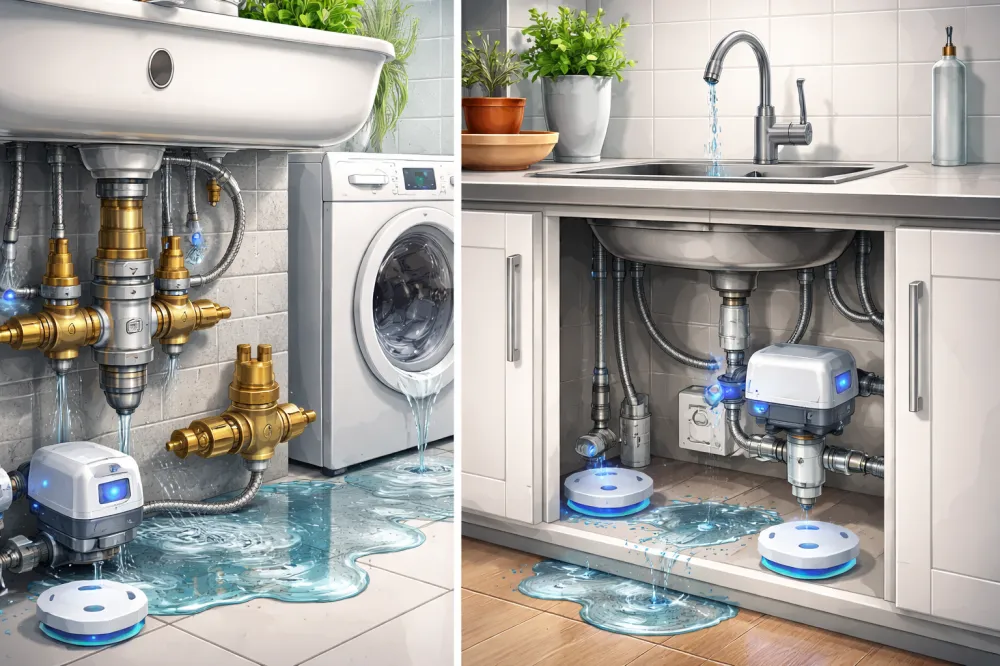 Защита от протечек и аварий – какие решения работают в ванной и кухне