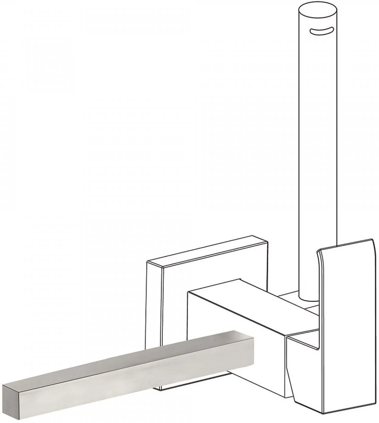 Полотенцедержатель Cuadro Tres 03412402AC