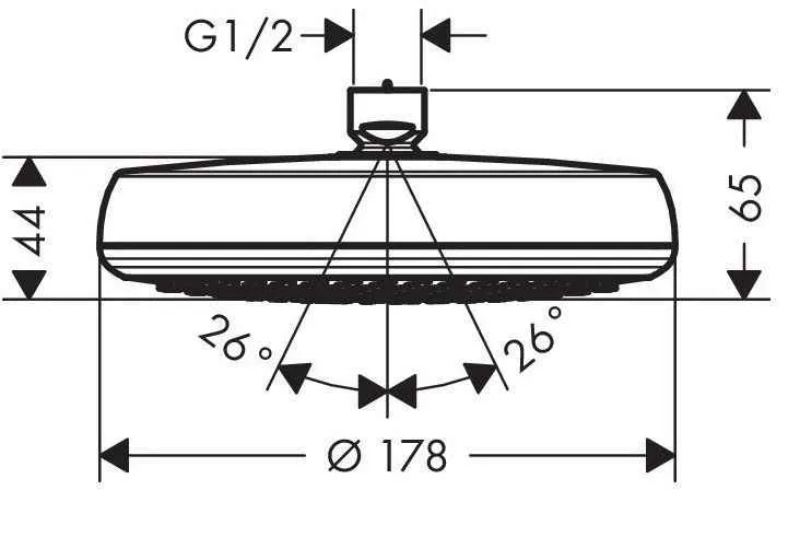 Ручний душ Hansgrohe Metropol 26577400