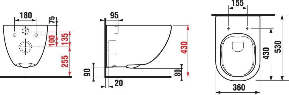 Унітаз підвісний Jika Mio