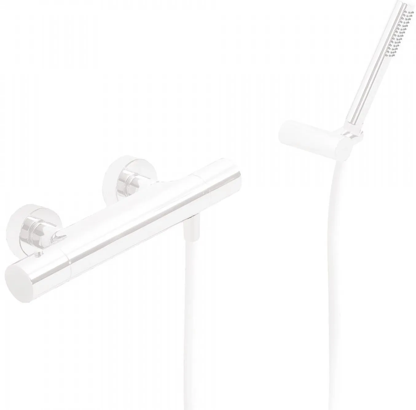 Набор: Термостат с душевым набором Tres Study 26116209BM