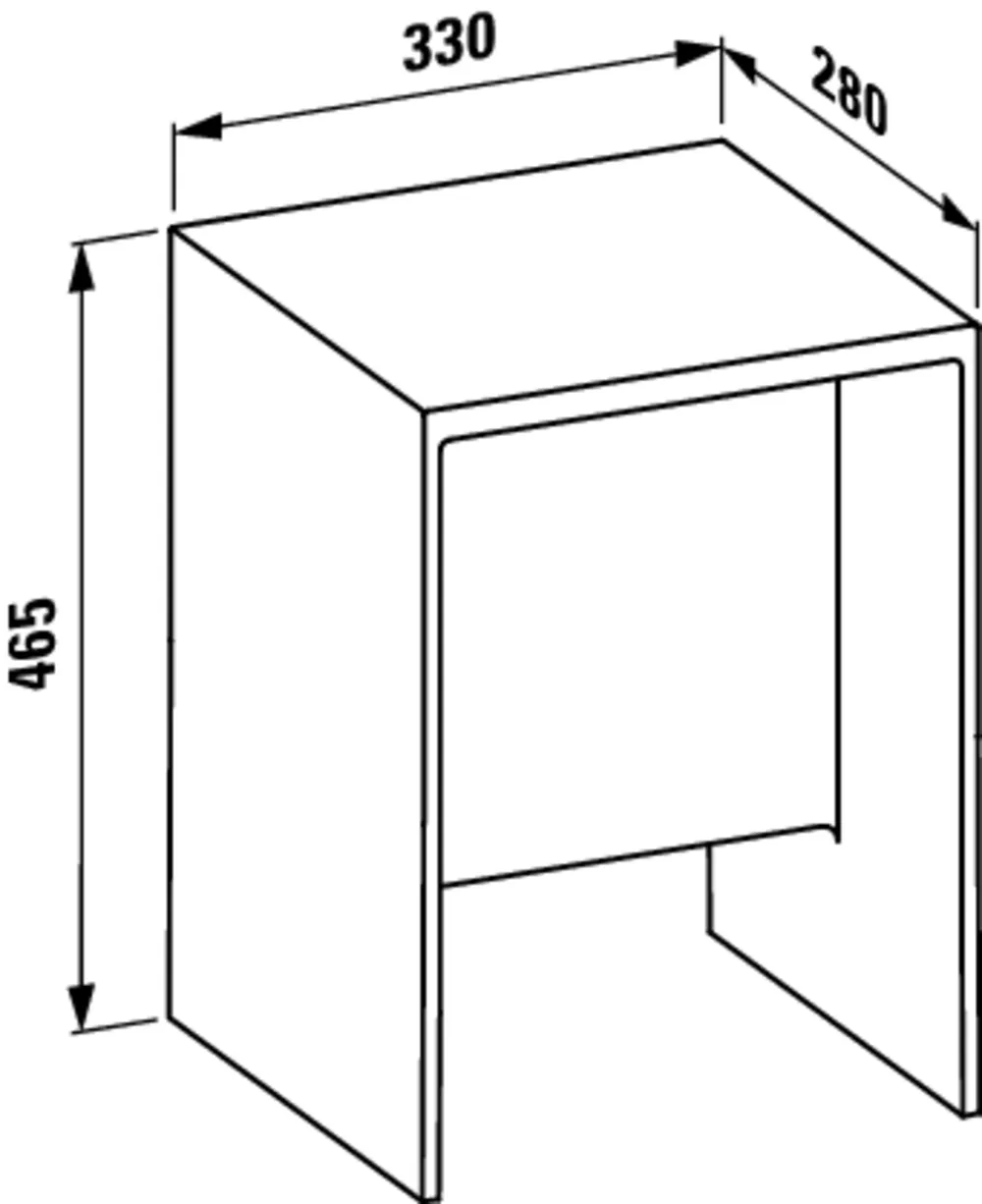 Стульчик Laufen Kartell H3893300850001