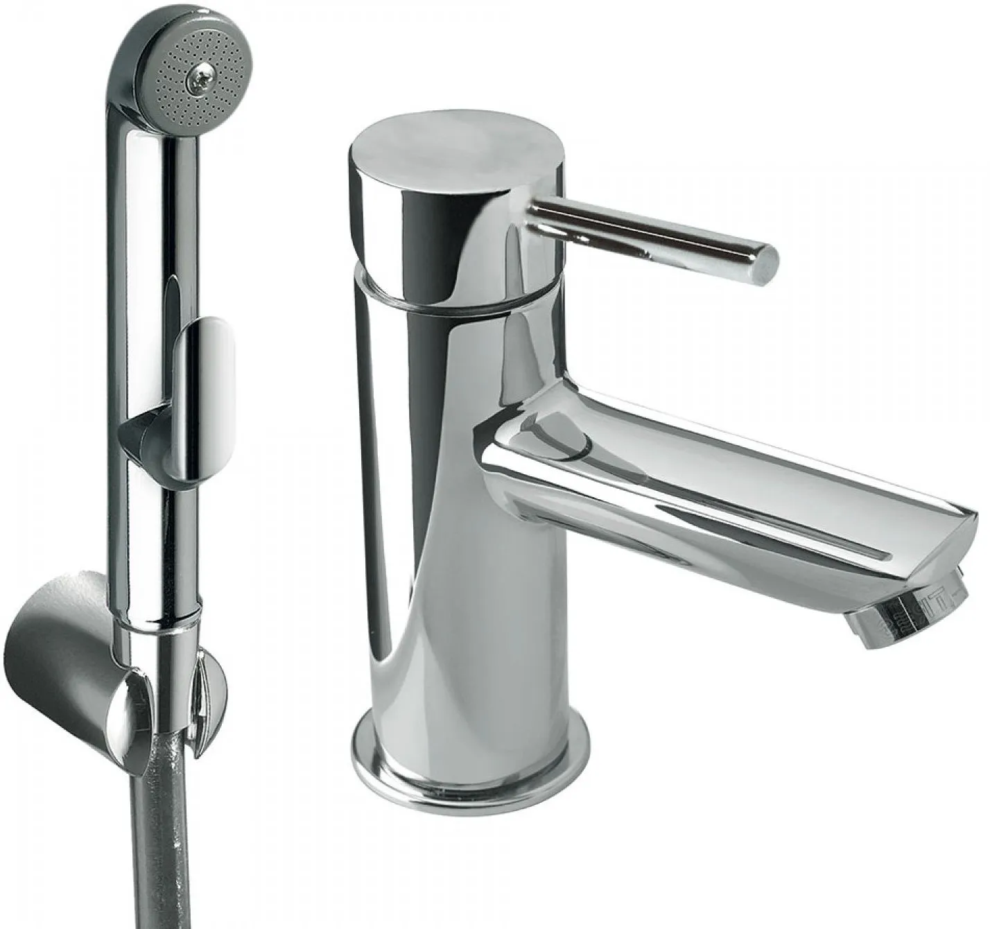 Змішувач з гігієнічним душем Tres Alplus