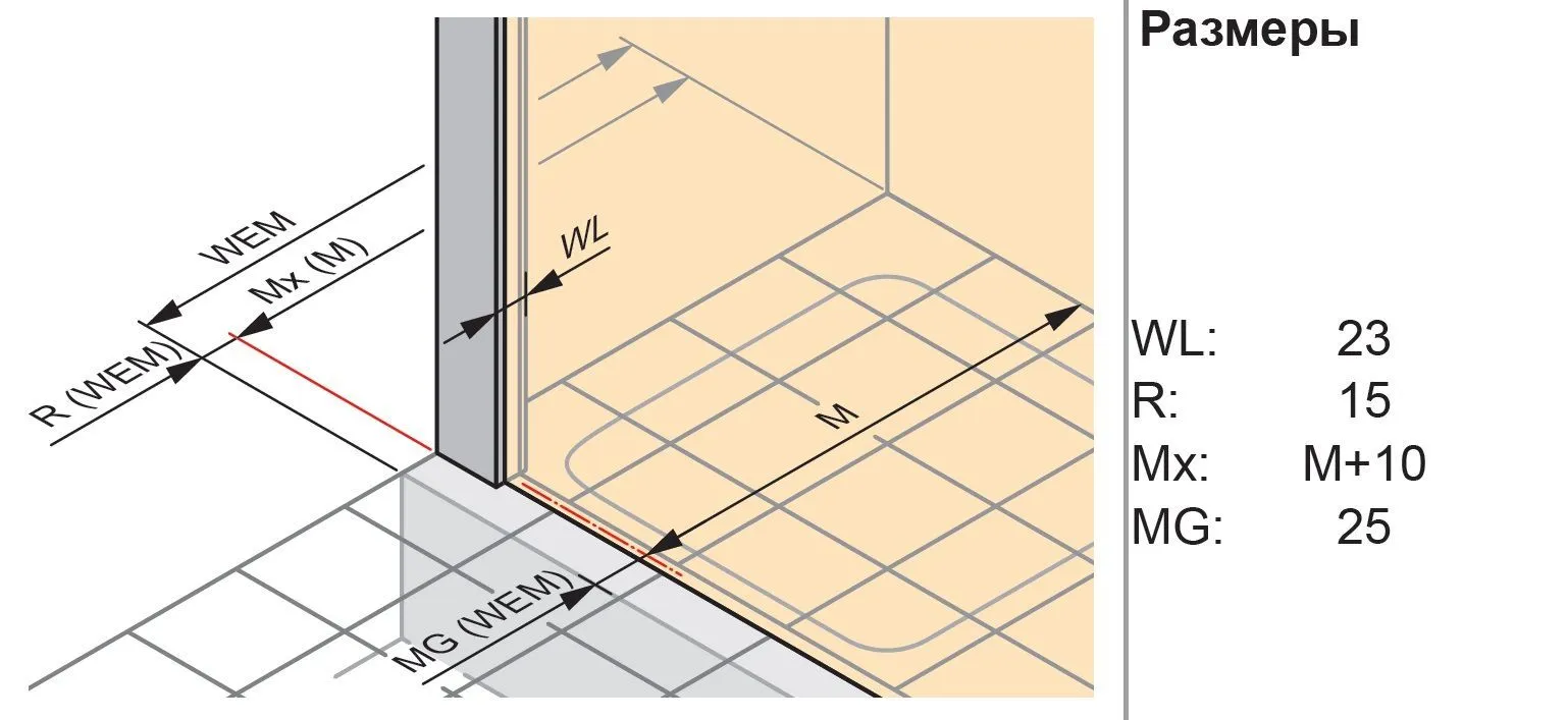 Раздвижная душевая дверь Huppe Aura Elegance