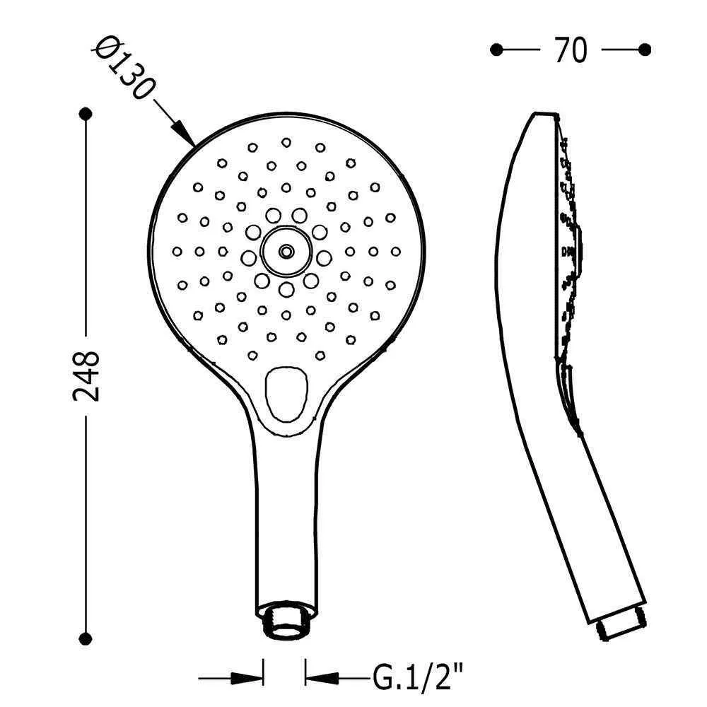 Ручной душ Tres 29974903