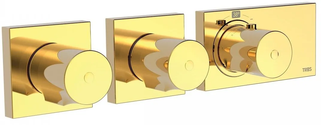 Термостат для душа Tres Block System 20735399OR