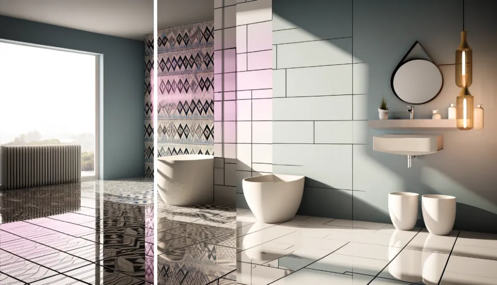 кафель в ванную