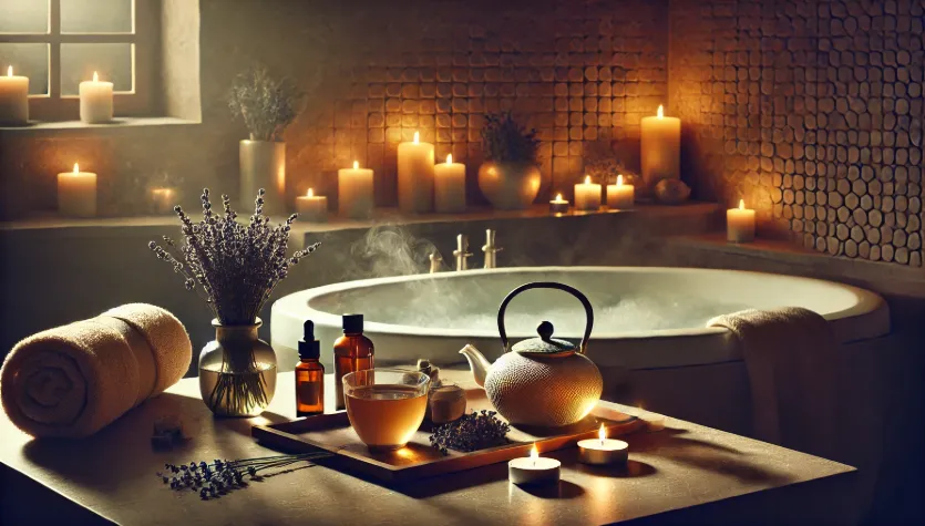 масла для расслабления в ванной