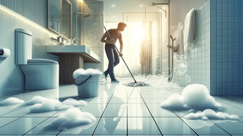 клининг ванной комнаты