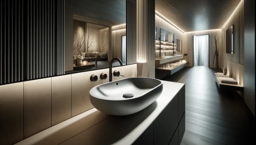 раковина в ванну