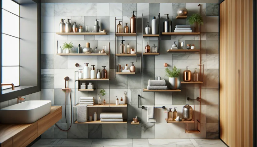 полички для ванної кімнати