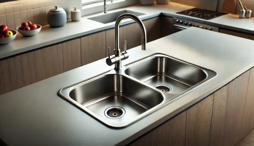 мойка с двумя чашами