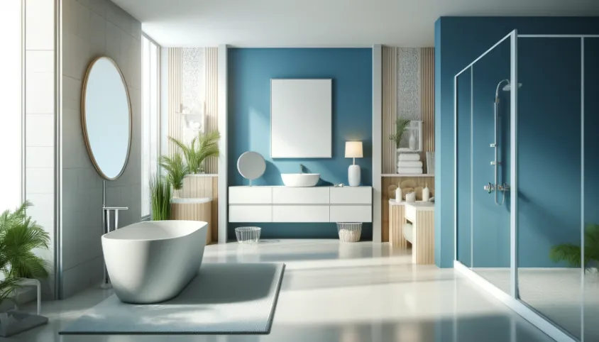 3d дизайн ванної кімнати