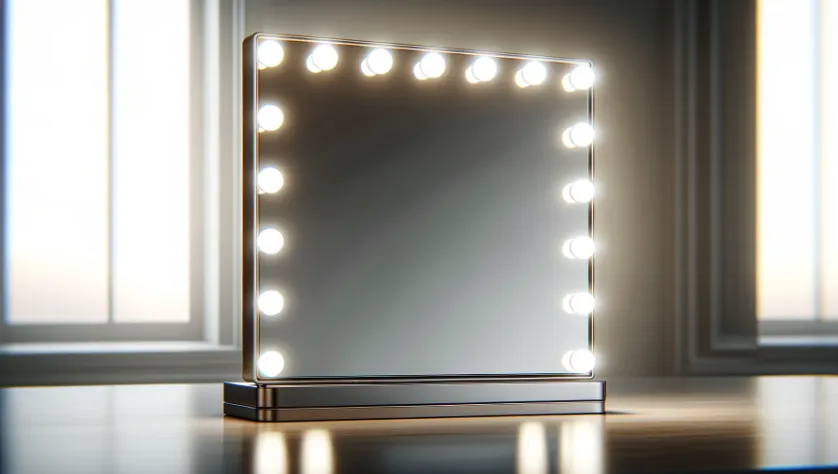 дзеркало з підсвіткою для макіяжу