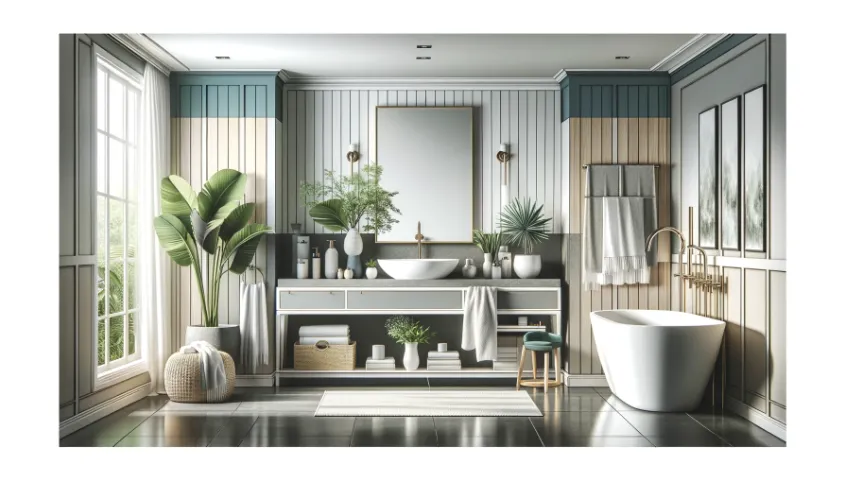 дизайн ванної кімнати з душовою кабіною