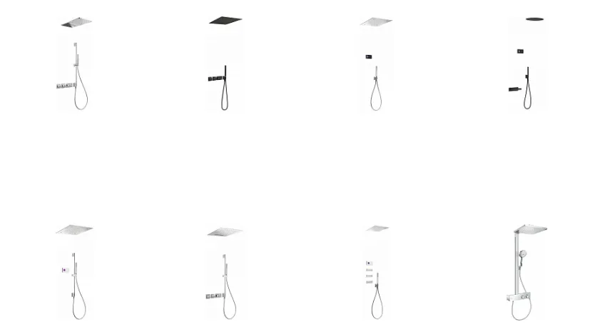 стационарная душевая система