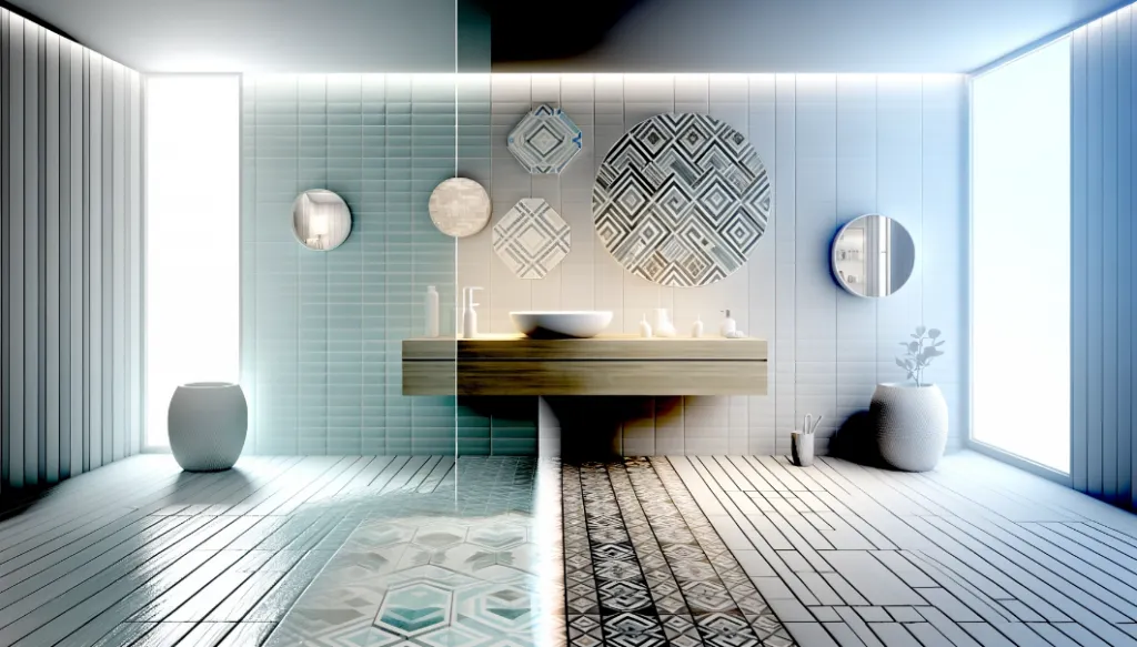 плитка для ванной комнаты каталог фото