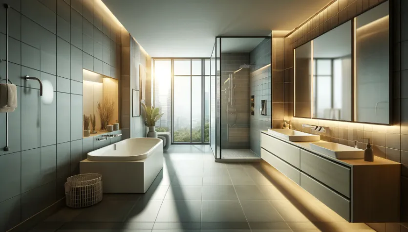 теплый пол в ванной