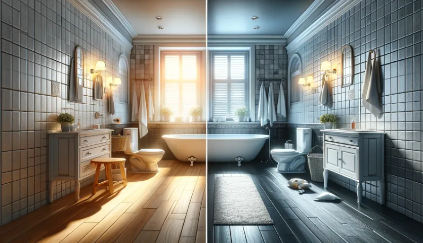 бюджетный ремонт в ванной