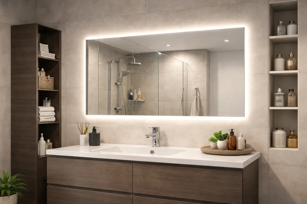 Дзеркало у ванній