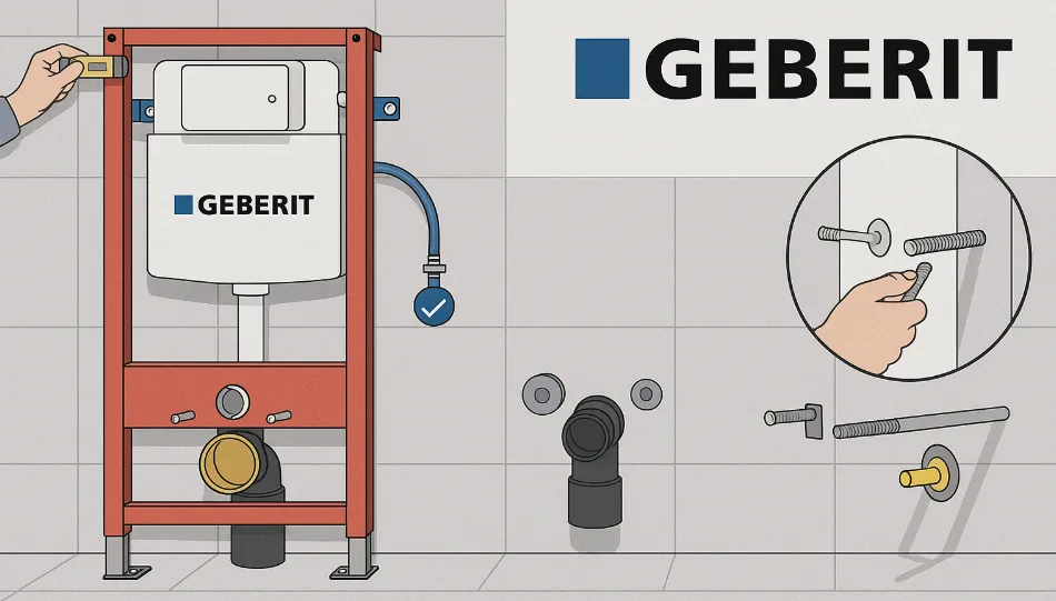 Як встановити інсталяцію Geberit