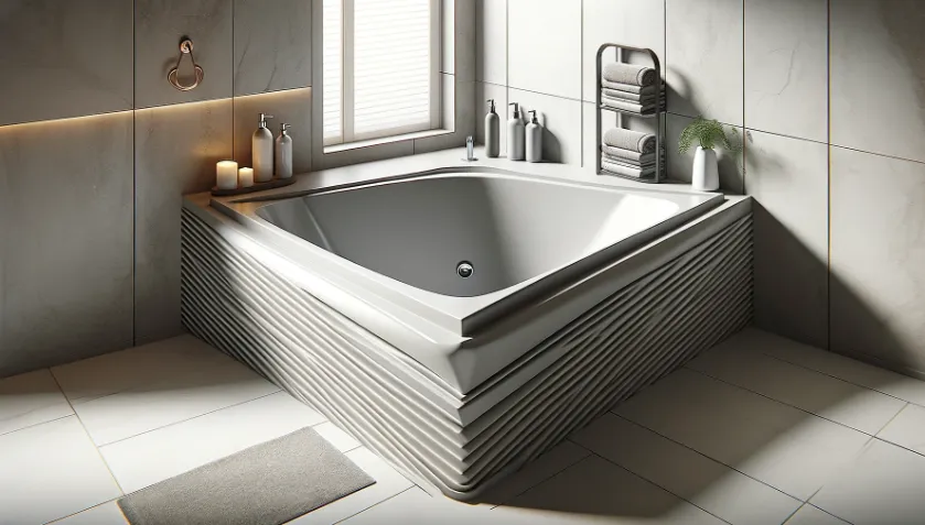 угловая ванна 120х90