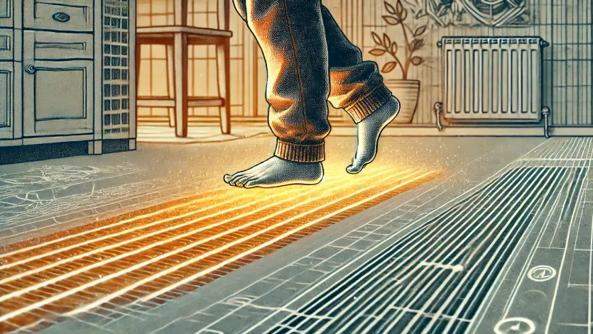 преимущества теплого пола для здоровья по сравнению с батареями