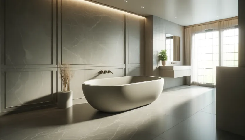 ванна из камня