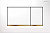 Sigma 30 Белый глянец - позолота - белый глянец